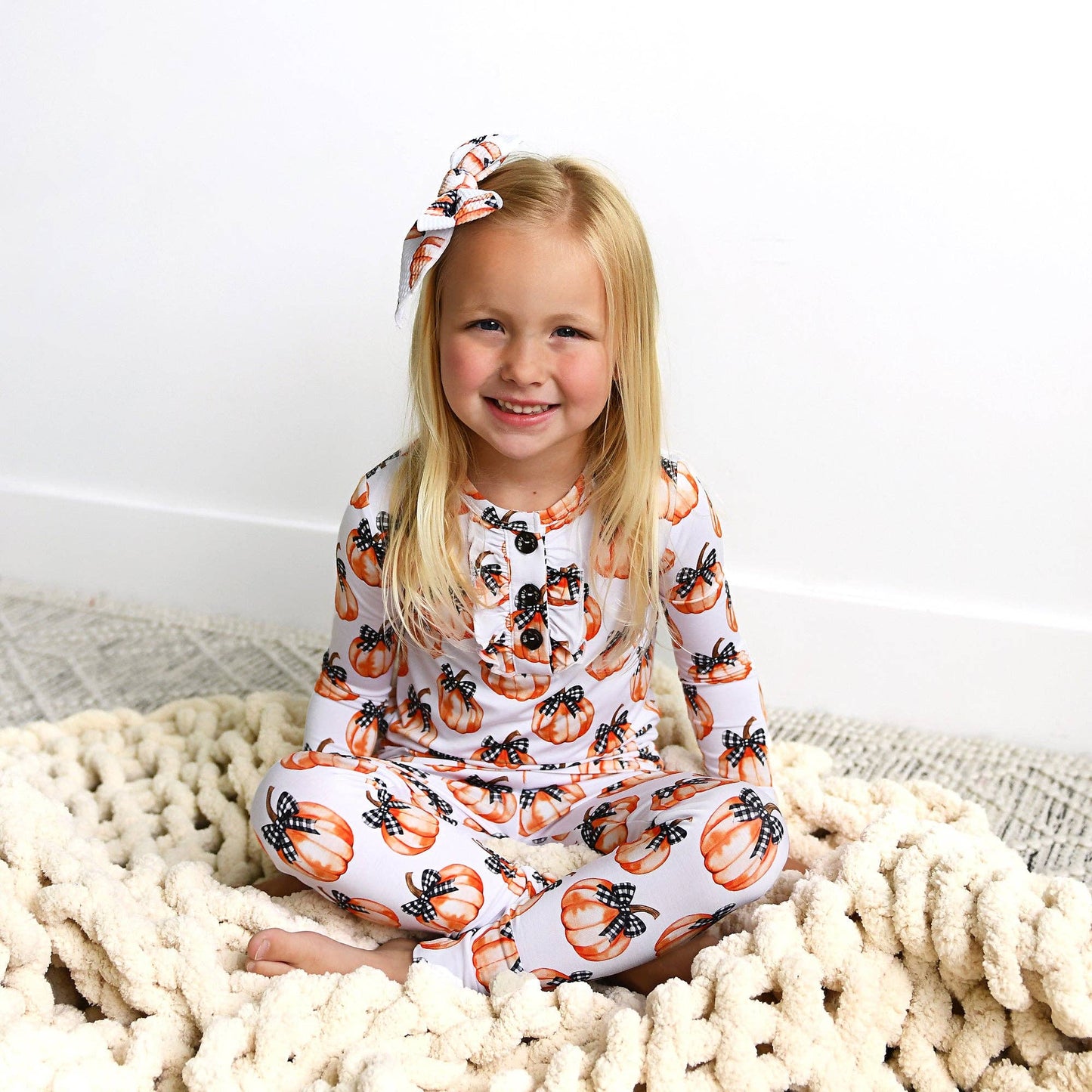 Lilith Pumpkin Ruffle Two Piece