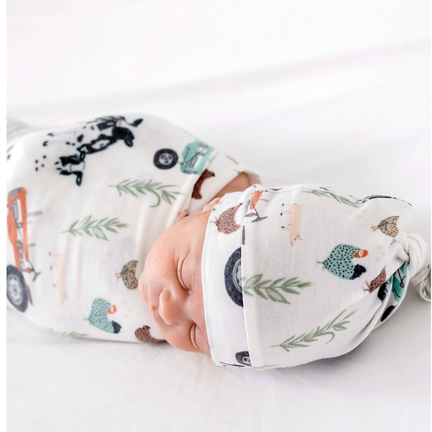 Copper Pearl | Knit Swaddle Blanket - Jo