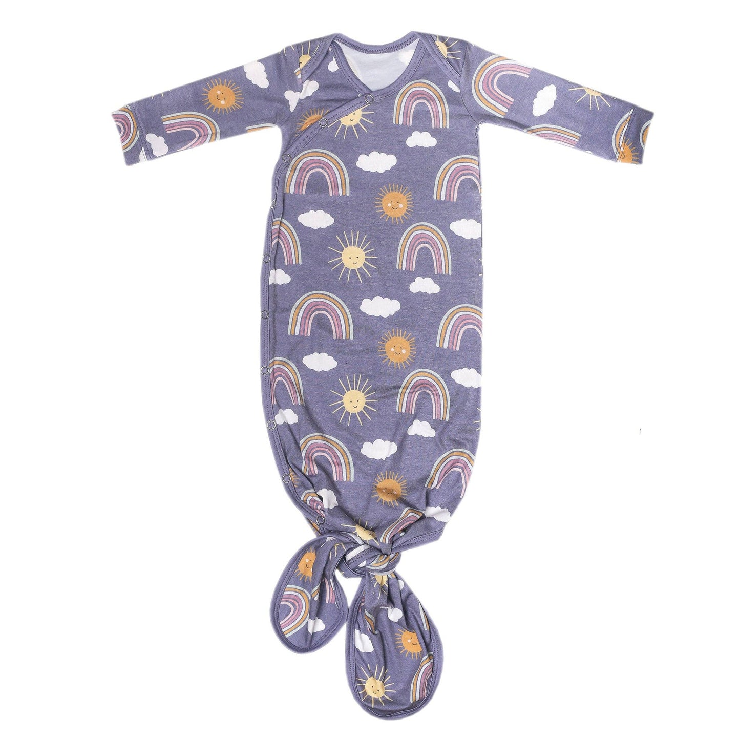 Copper Pearl | Newborn Knotted Gown - Hope