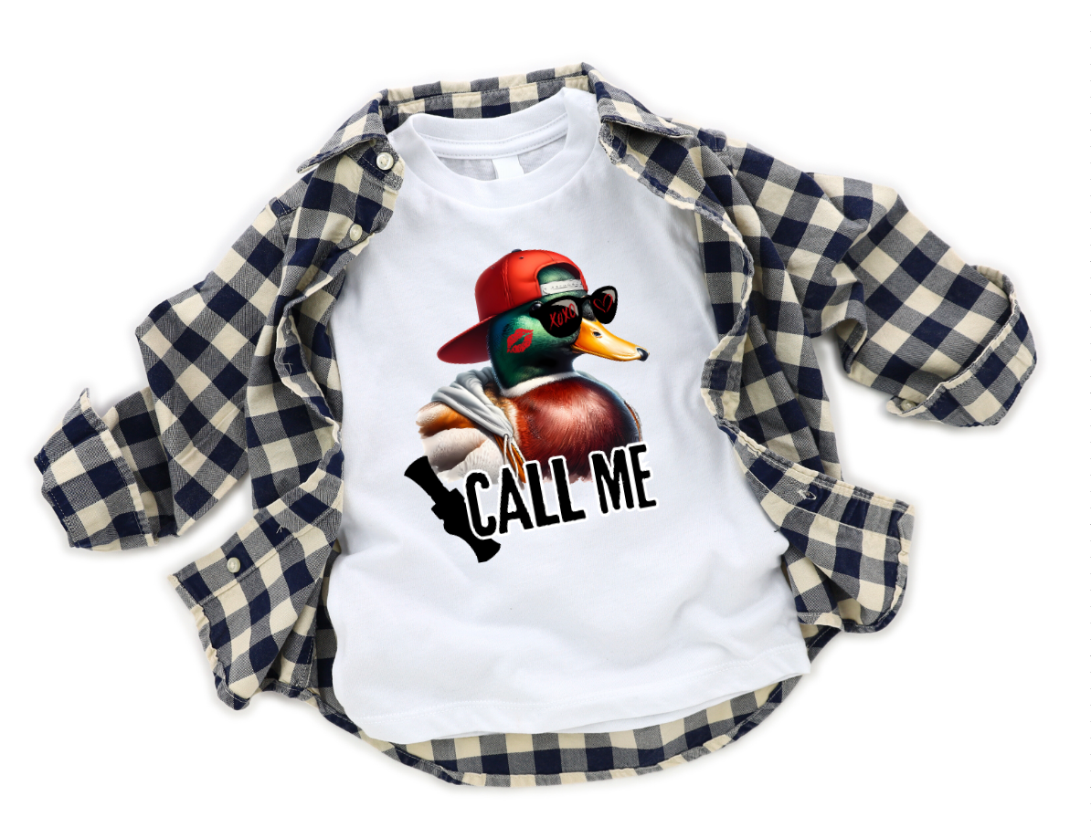 Call Me - Mallard Tee