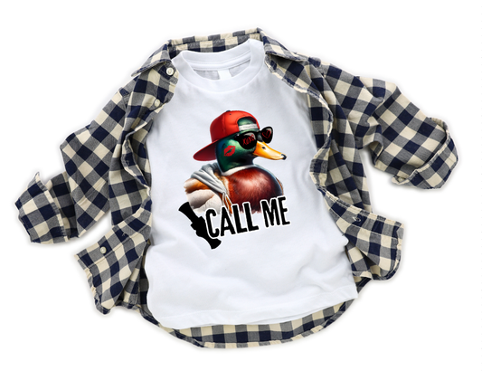 Call Me - Mallard Tee