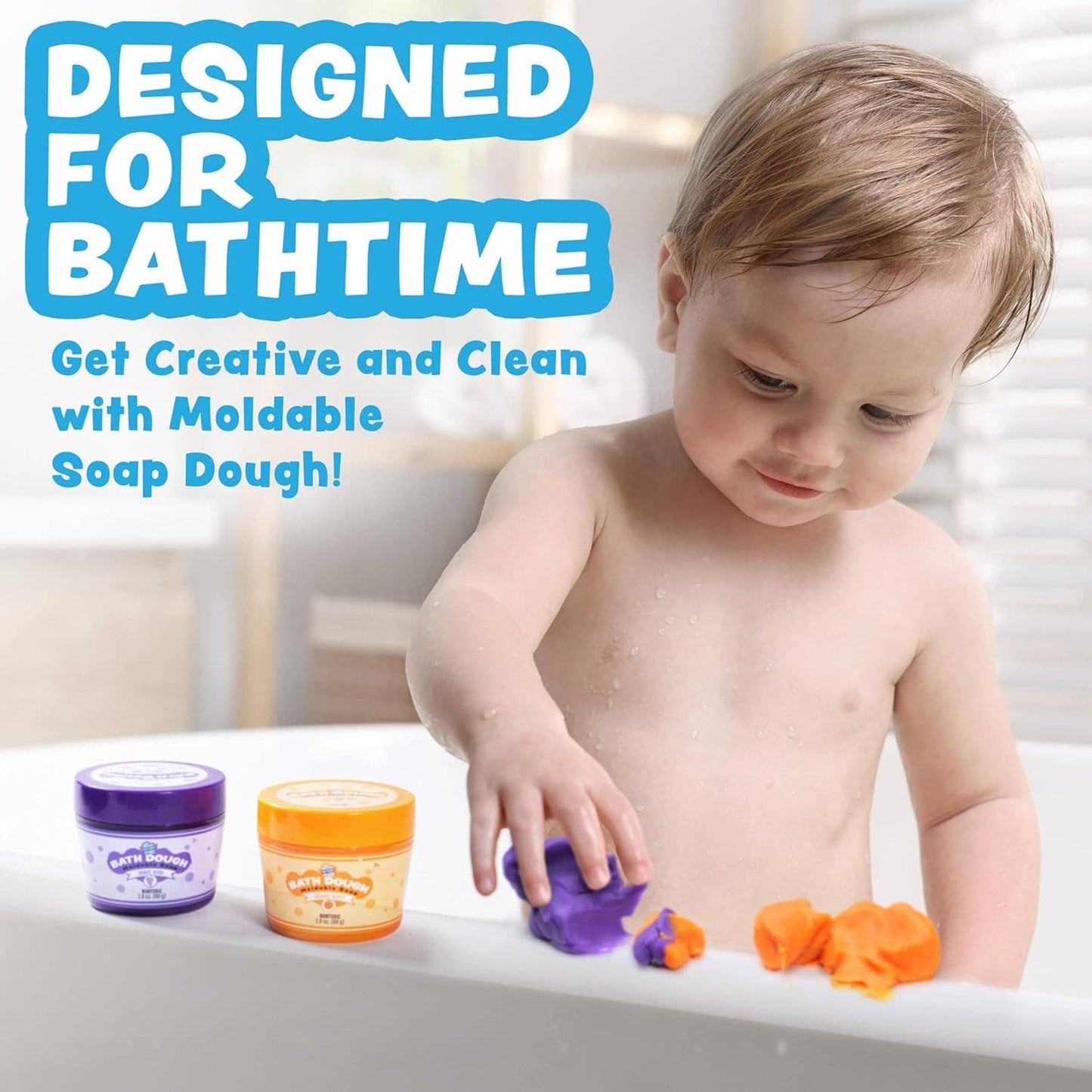 Tub Works® Bath Dough™ Moldable Kids Soap