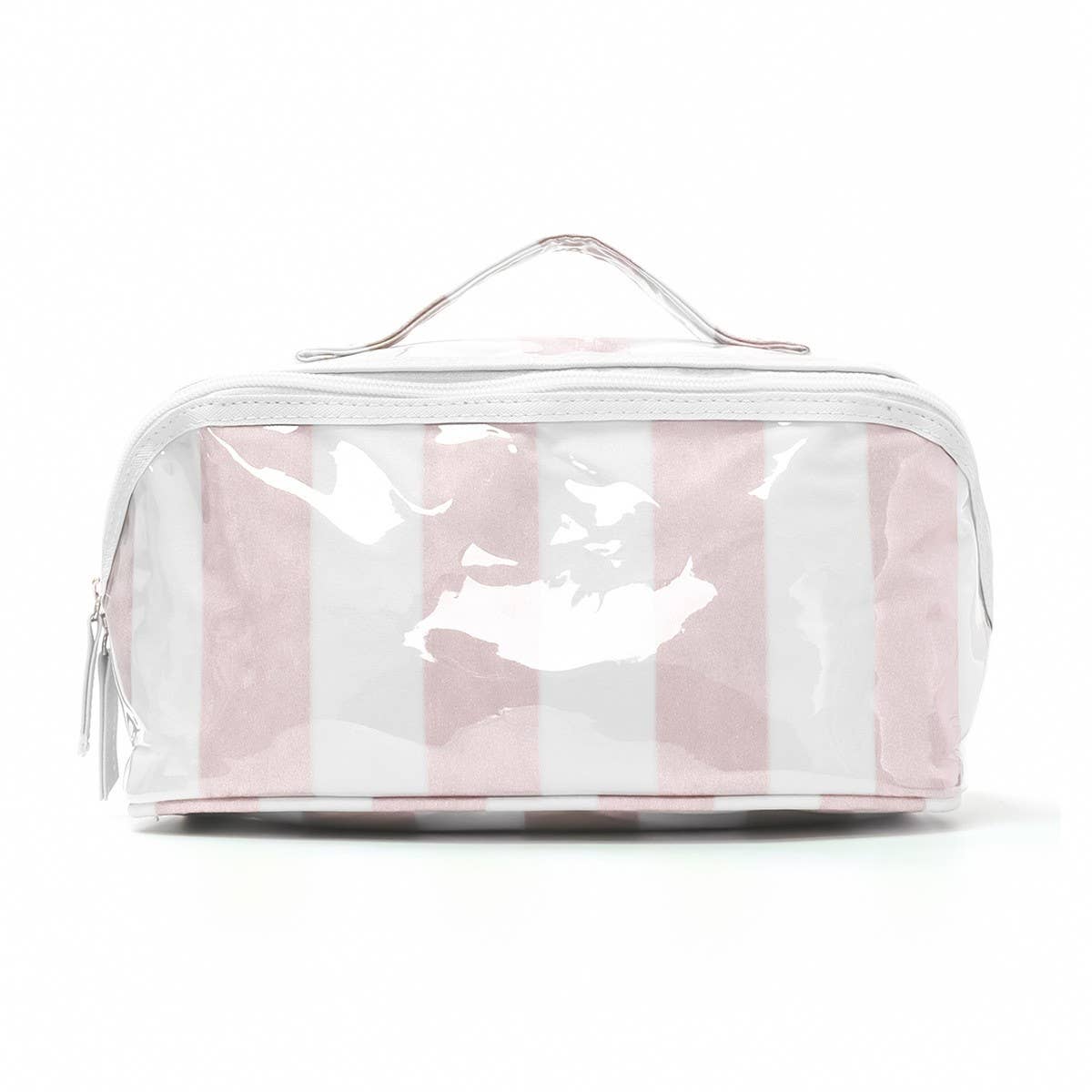 Vinyl Open-Flat Cosmetic Pouch