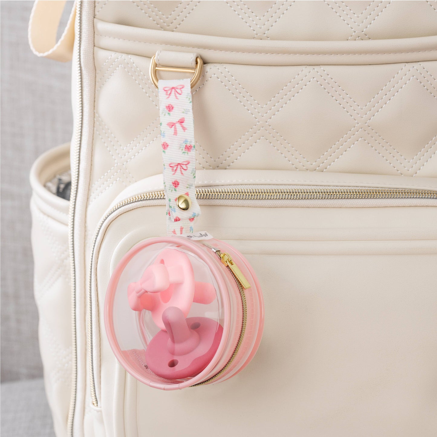 Itzy Ritzy | Itzy Paci Case™ - Ribbons & Roses