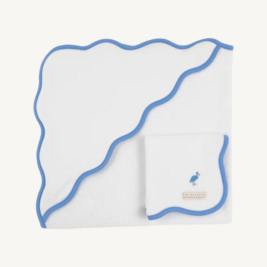 TBBC | Rub-a-Dub Gift Set - Worth Avenue White with Barbados Blue