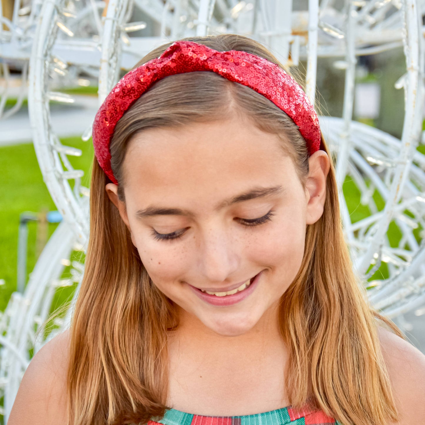 Sequin Knotted Headband