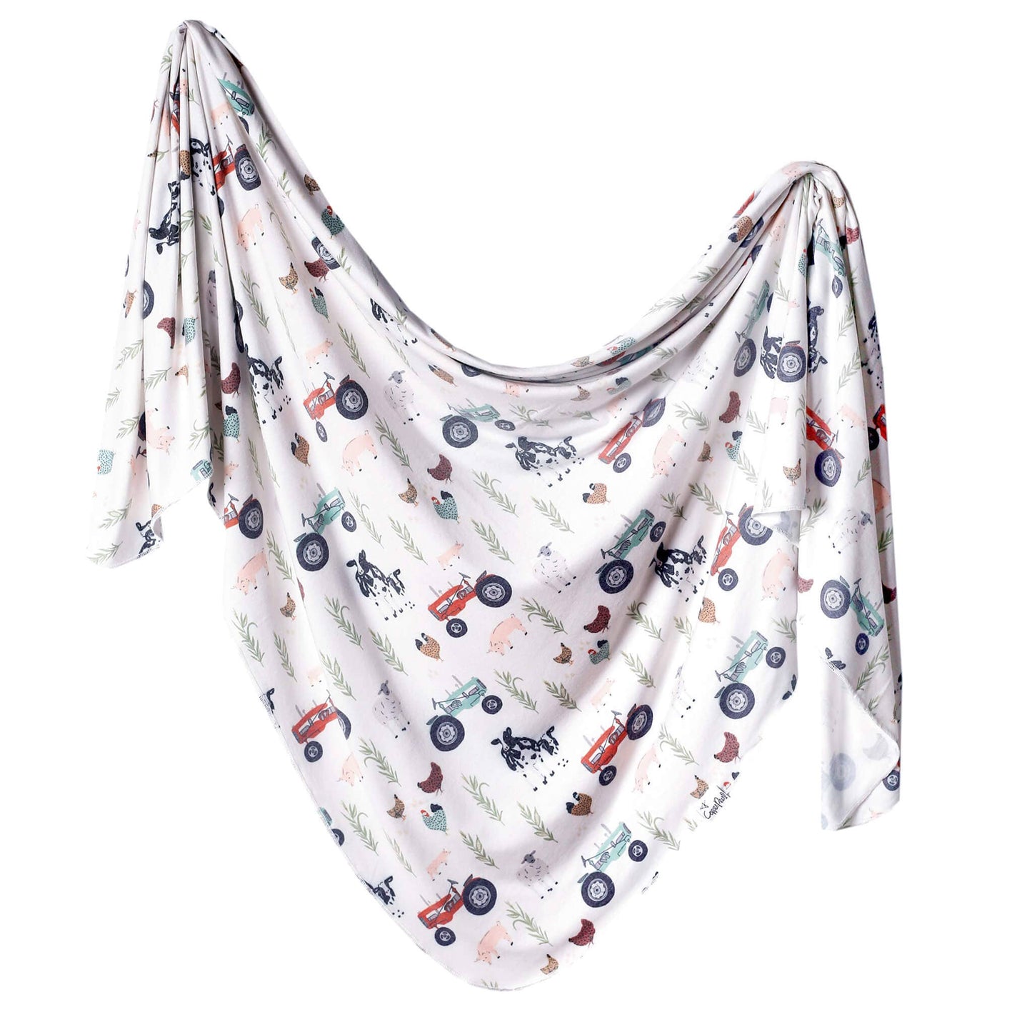 Copper Pearl | Knit Swaddle Blanket - Jo