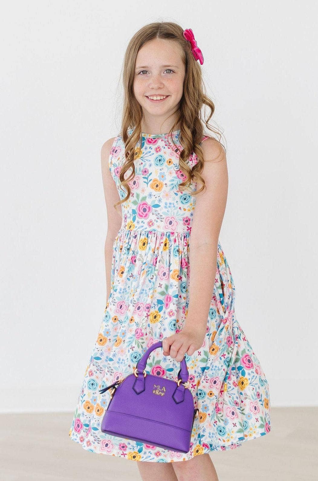 Mila & Rose - Purple Girl's Crossbody Purse