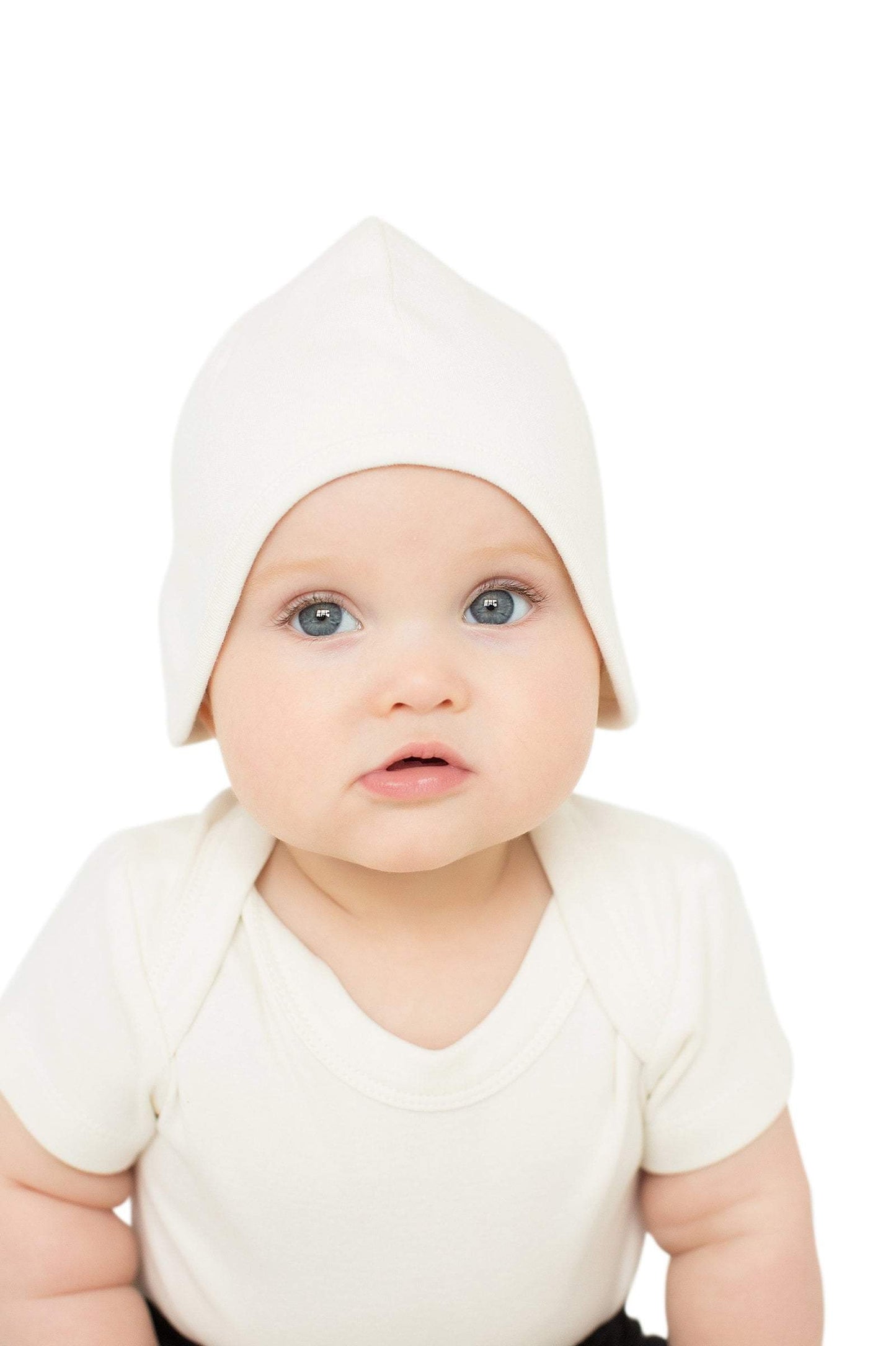 Organic cotton baby cap | ivory