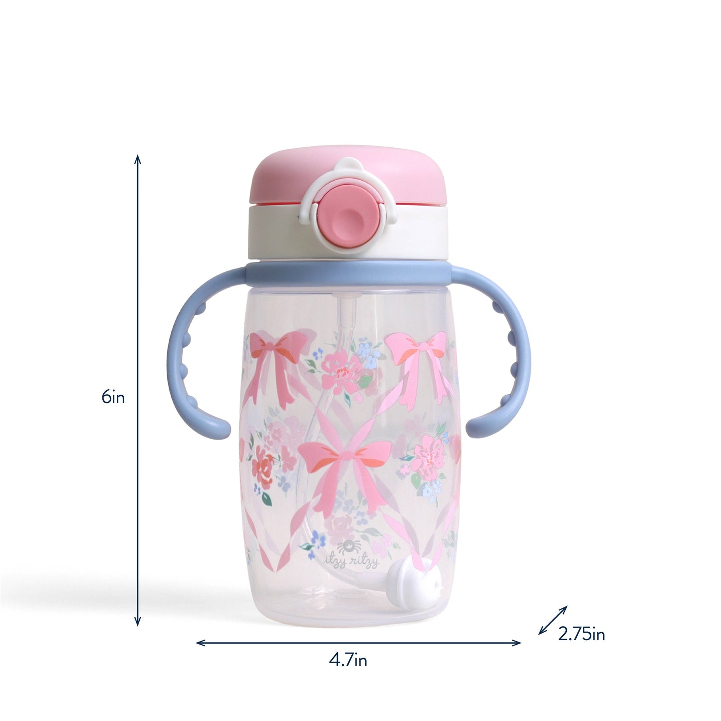 Itzy Ritzy - Itzy Sips™ - Straw Cup With Snap-Close Lid