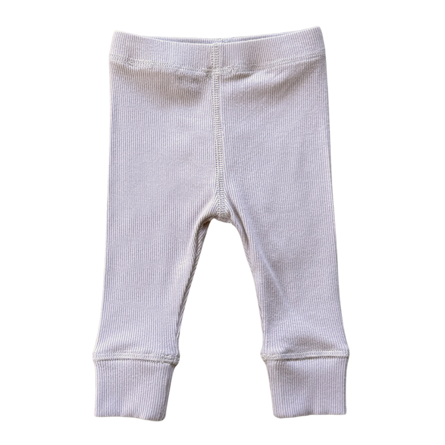 Lavender Ribbed Bamboo/Cotton Leggings