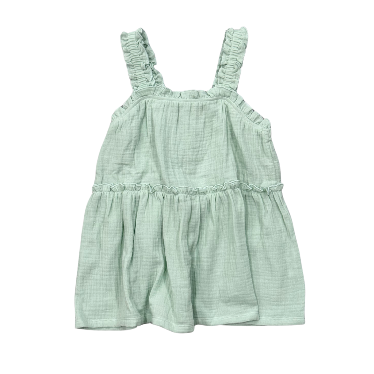Avery & Alexander Ruffle Gauze Tank