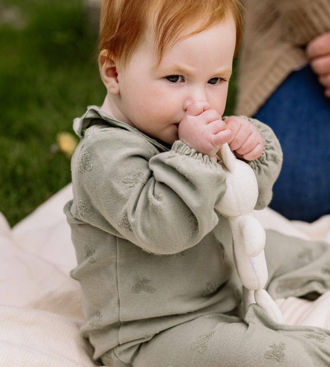 Burt's Bees Baby - Bunny Plush Baby Rattle