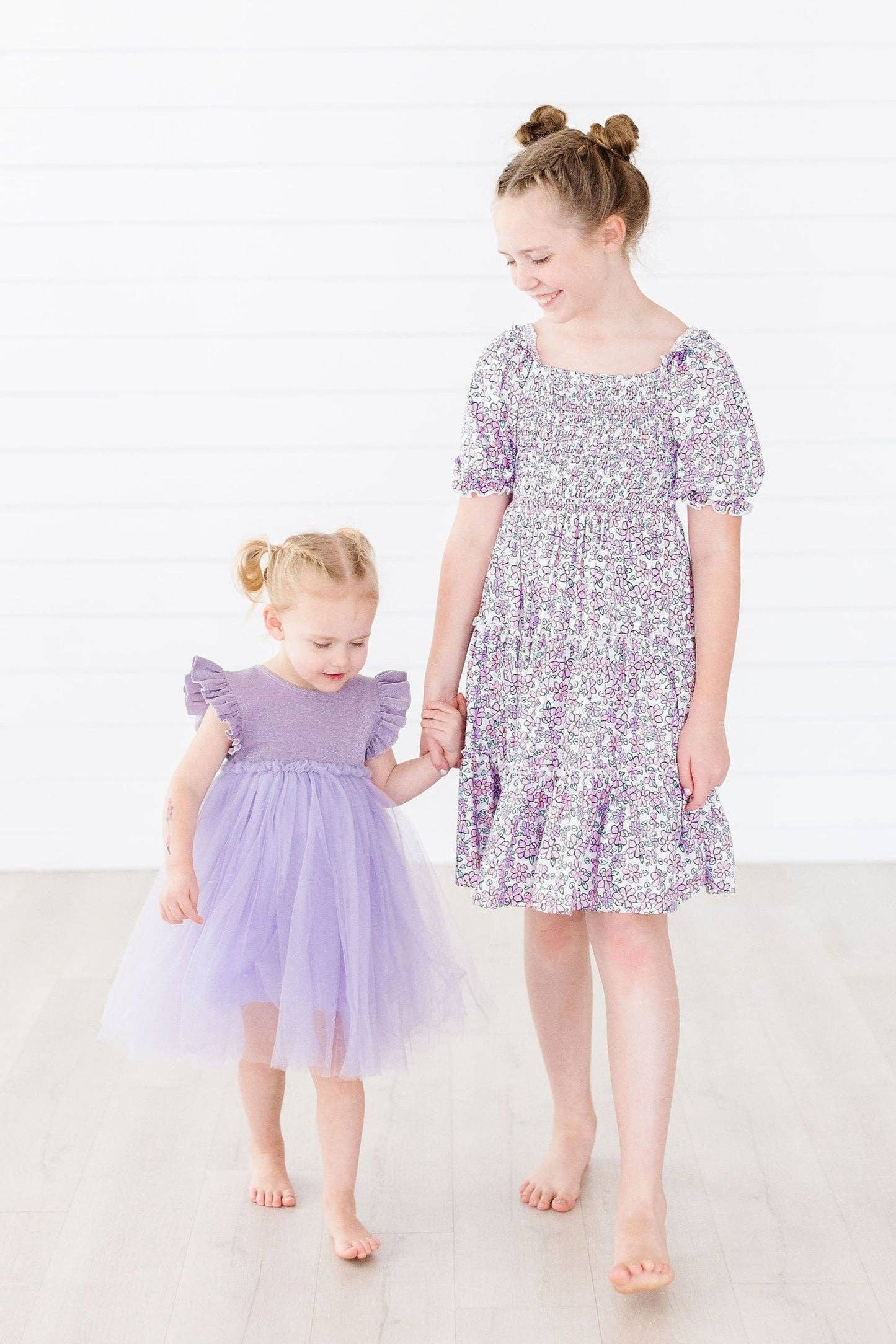Mila & Rose - Lavender Shimmer Tutu Dress