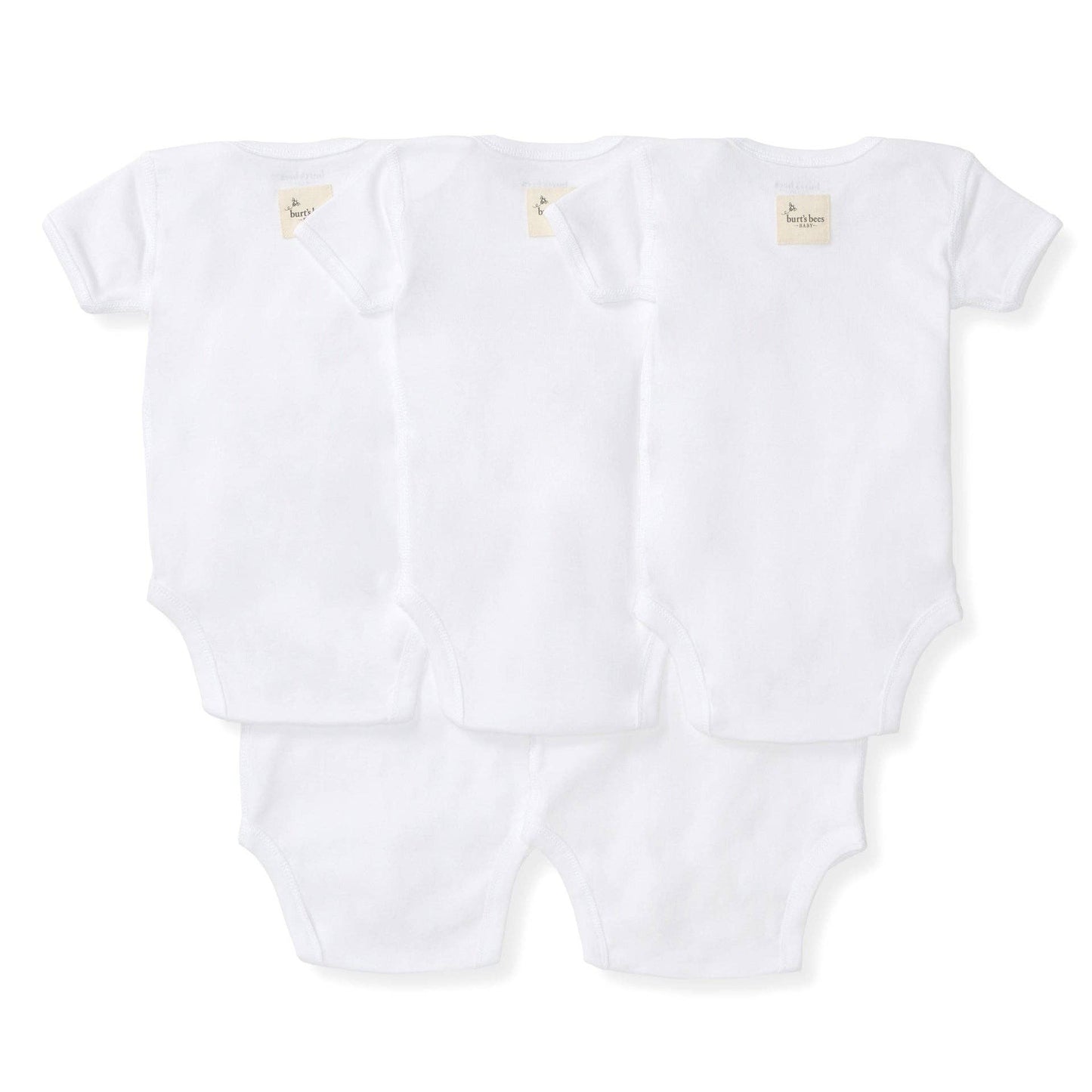 Short Sleeve Baby Bodysuit 5 Pack - Cloud | Organic Cotton