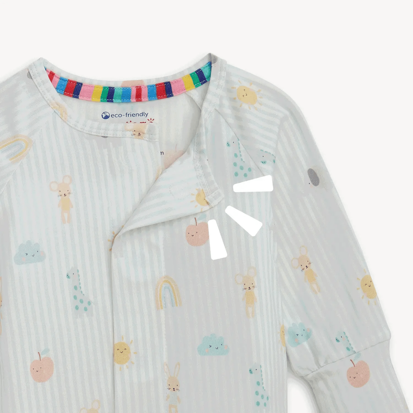 Magnetic Me | Modal Convertible Coverall - Lullaby Sky Blue