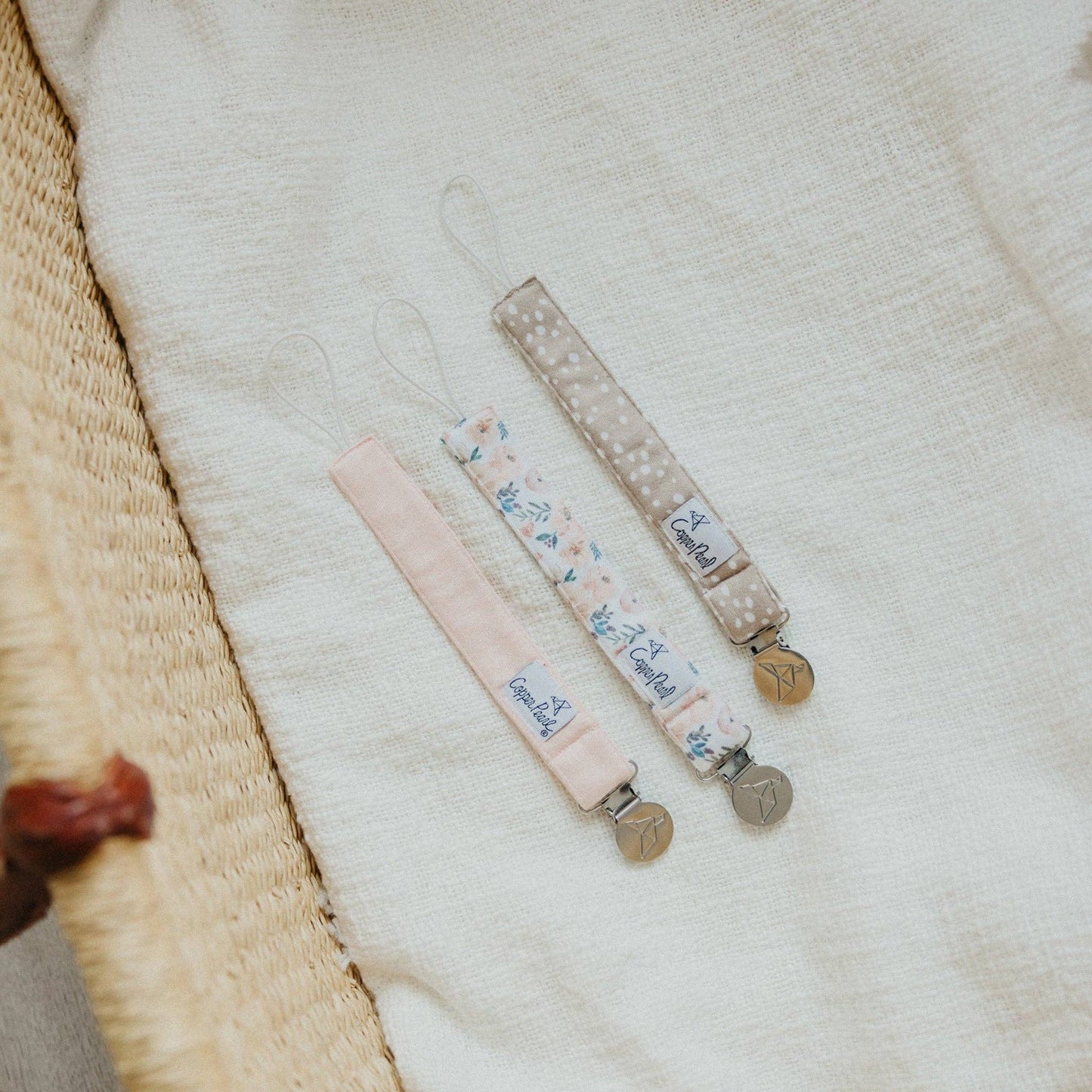 Copper Pearl | Binky Clips - Autumn