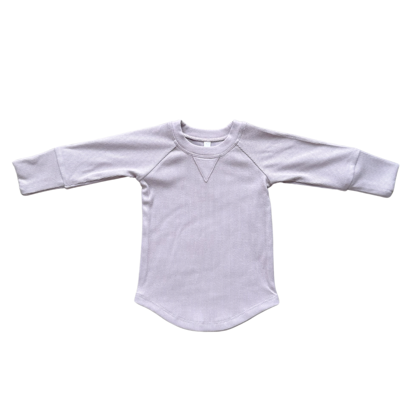 Bamboo/Cotton Ribbed Top | Misty Rose