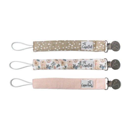 Copper Pearl | Binky Clips - Autumn
