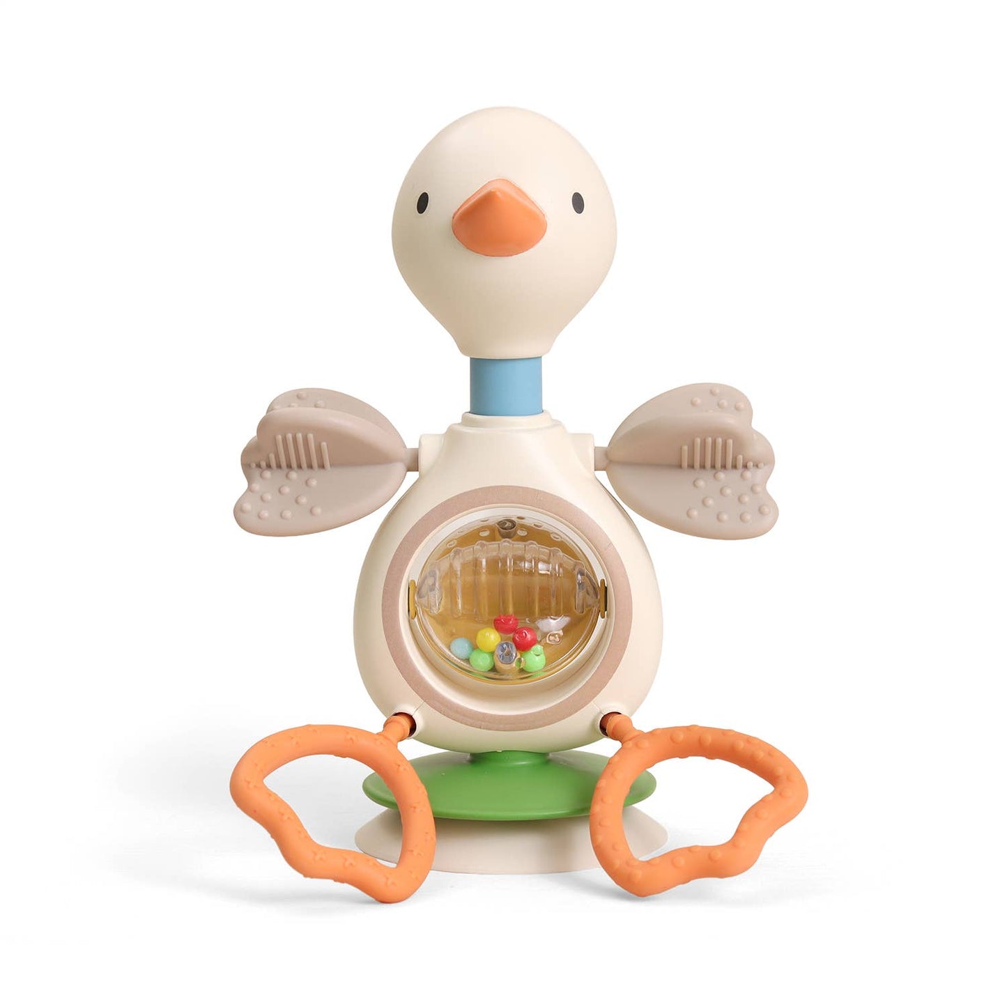 Itzy Ritzy | Itzy Twist & Bop™ - High Chair Sensory Toy Goose