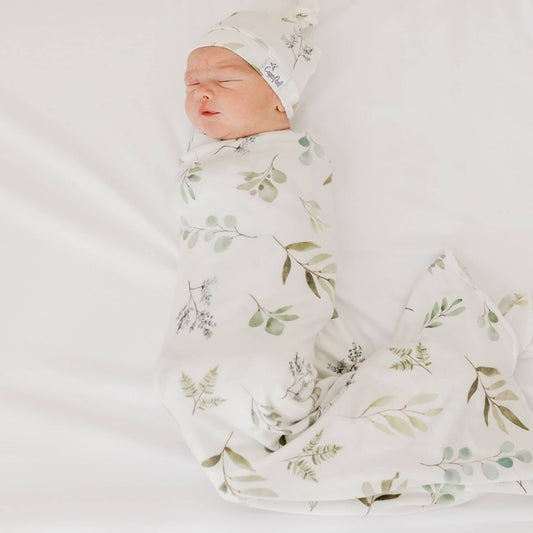 Copper Pearl | Knit Swaddle Blanket - Haven