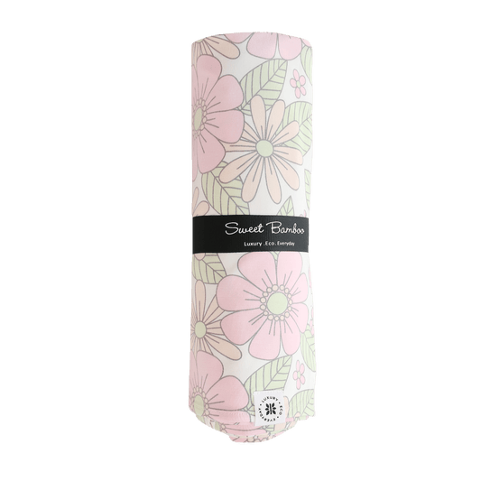 Sweet Bamboo | Swaddle Blanket - Groovy Love