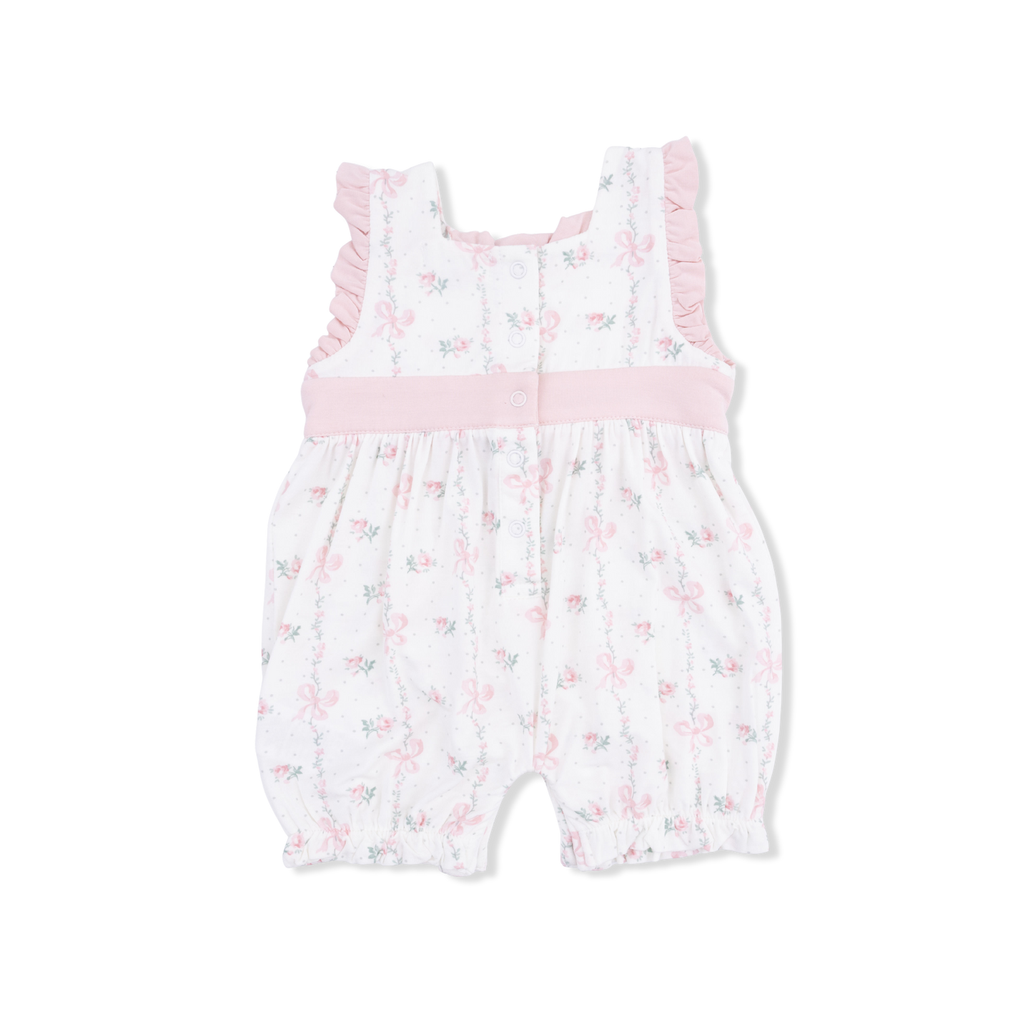 Angel Dear | Dainty Buds and Bows - Bow Playsuit