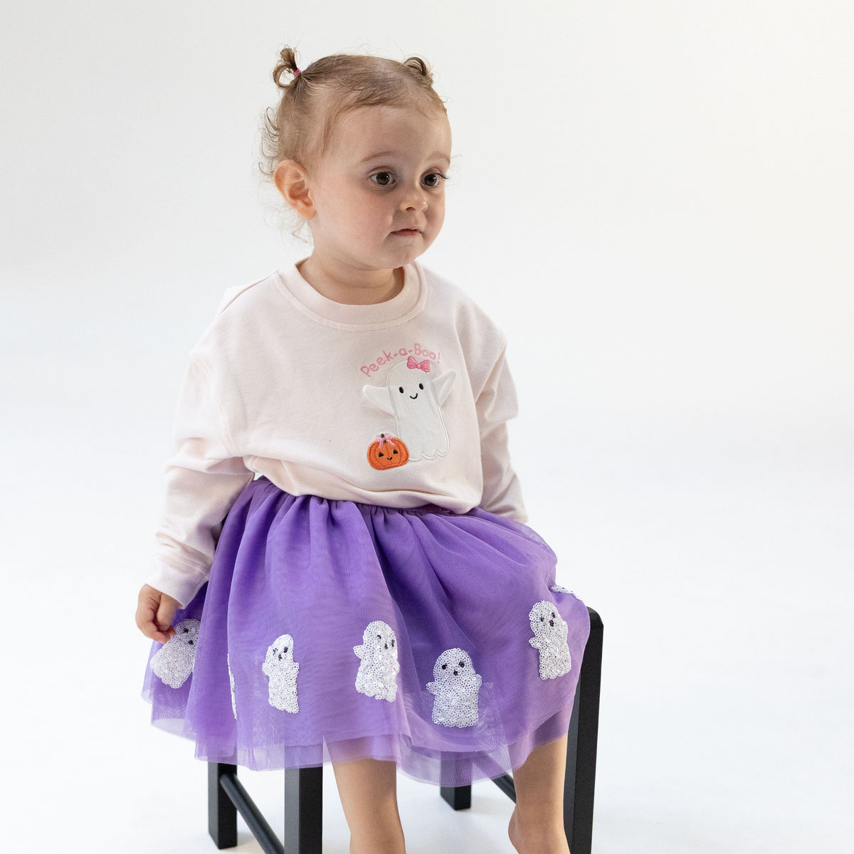 Angel Dear | Ghosts - Tutu Skirt with Bike Shorts