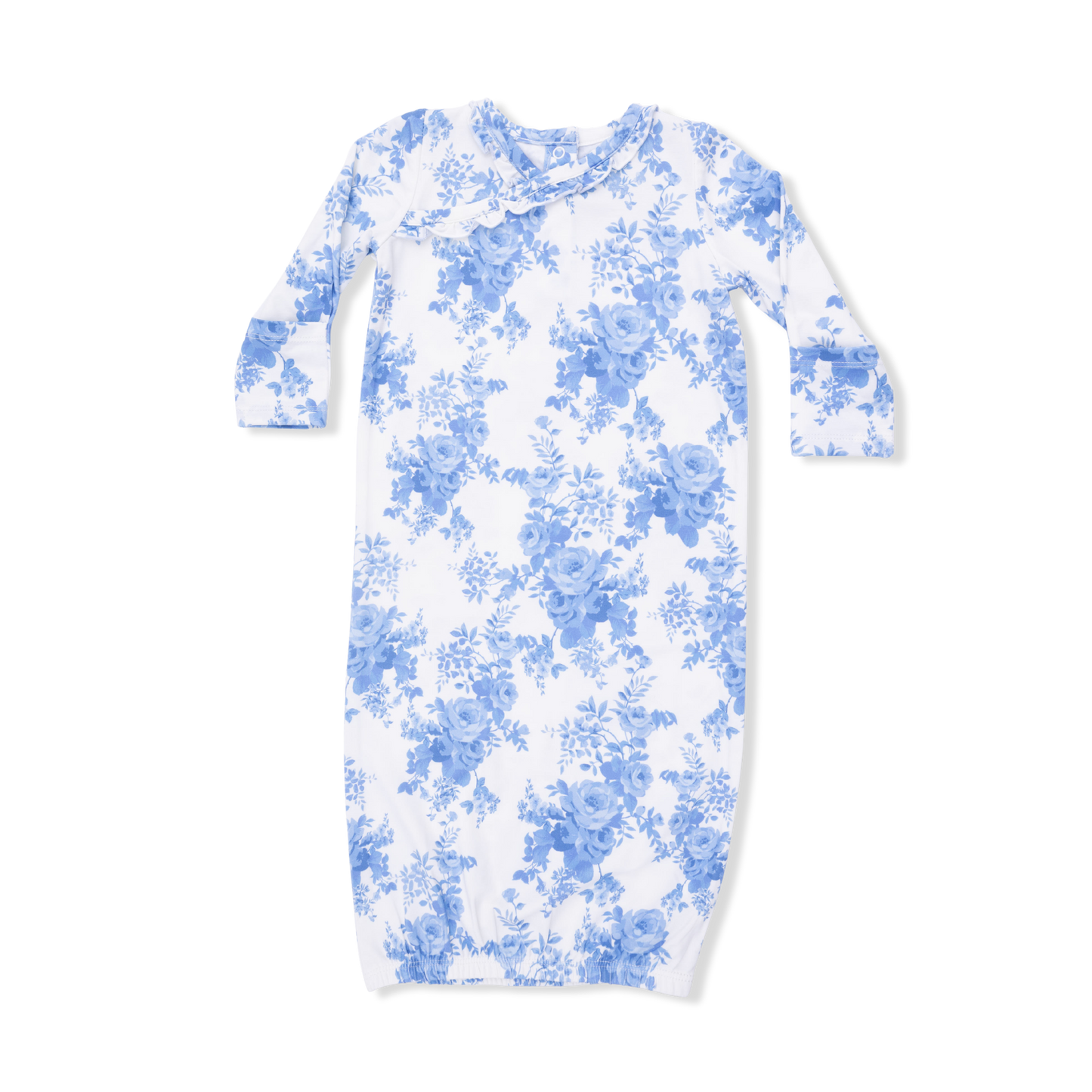 Angel Dear | Dream Cottage Floral - Kimono Gown & Knot Headband