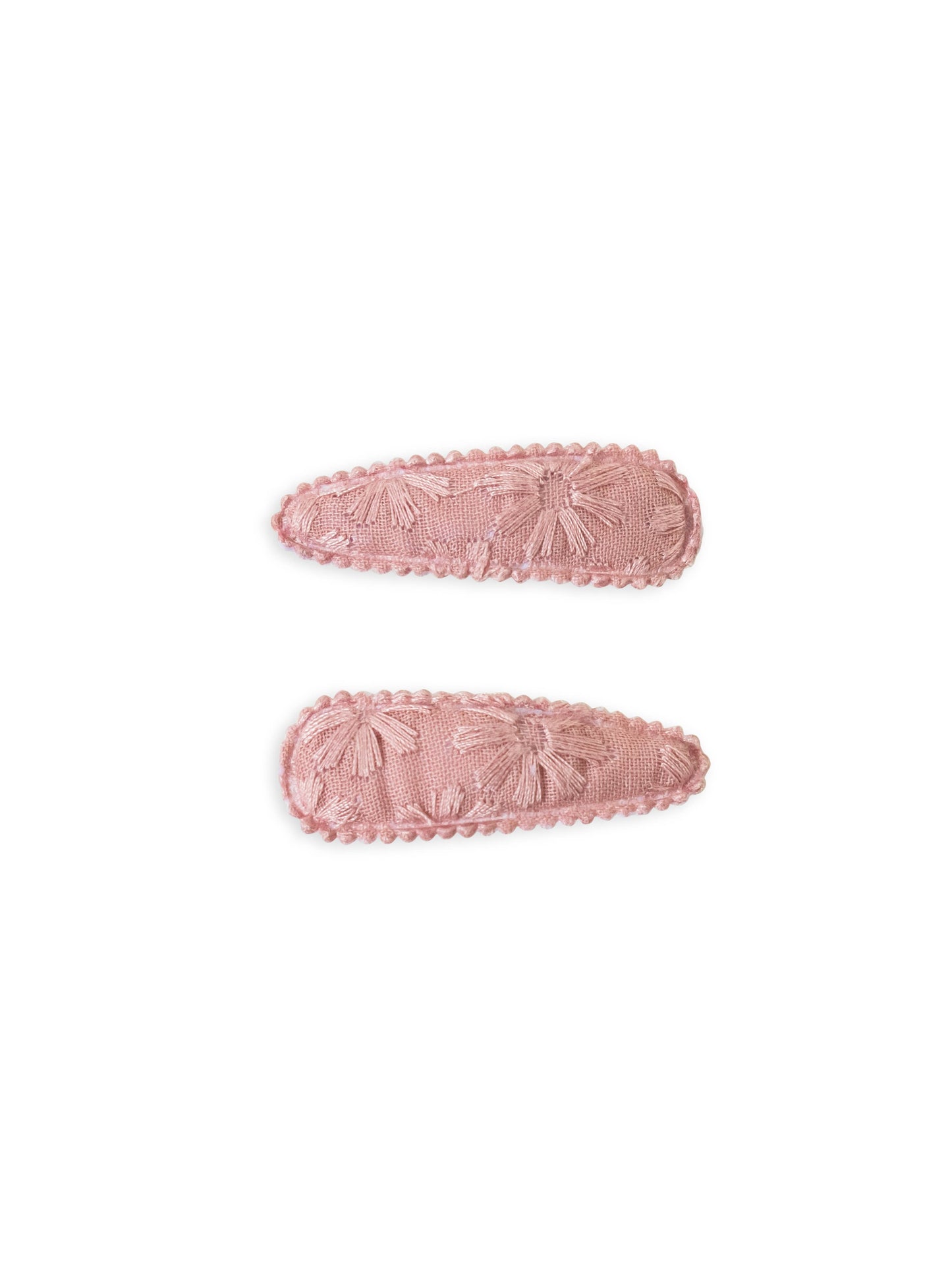 Colored Organics - KENDI Baby Hair Clips 2 Pack - Rose Floral