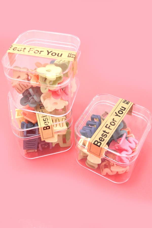 Mini Pack of 10 Hair Clips