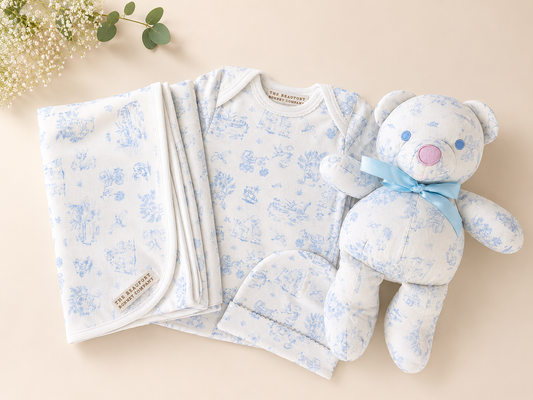 TBBC | Baby Gift Set - Sir Proper’s Sweet Arrival (Beale Street Blue)
