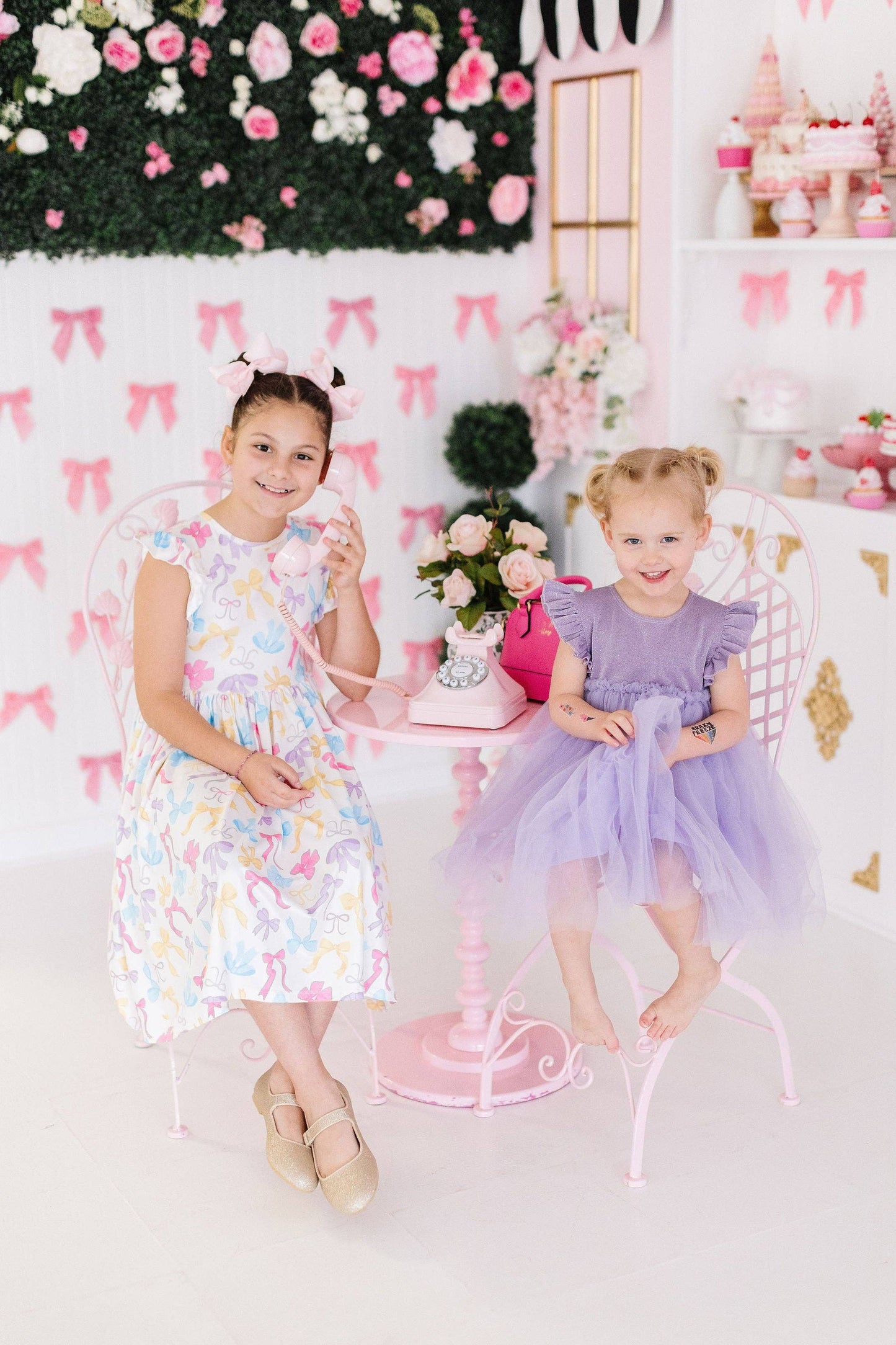 Mila & Rose - Lavender Shimmer Tutu Dress
