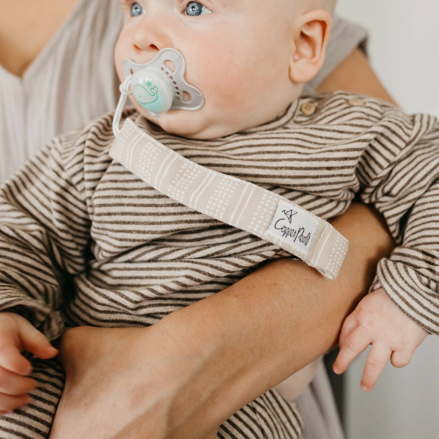 Copper Pearl | Binky Clips - Bliss