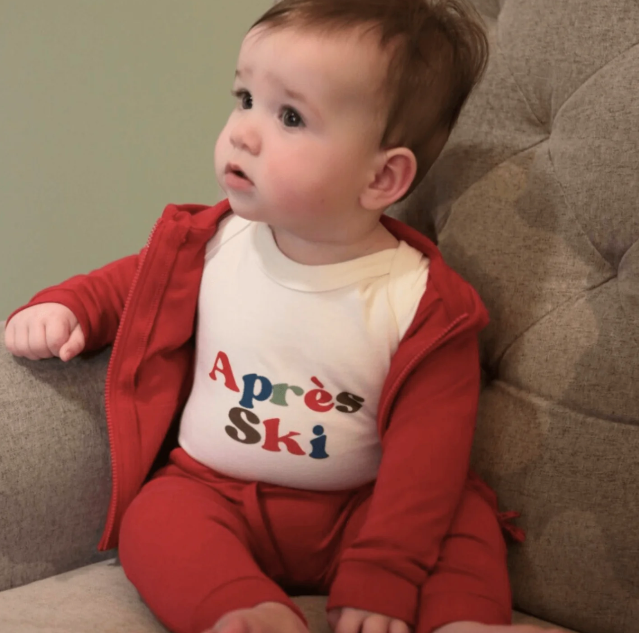 Scarlet red lounge pants | 100% organic cotton