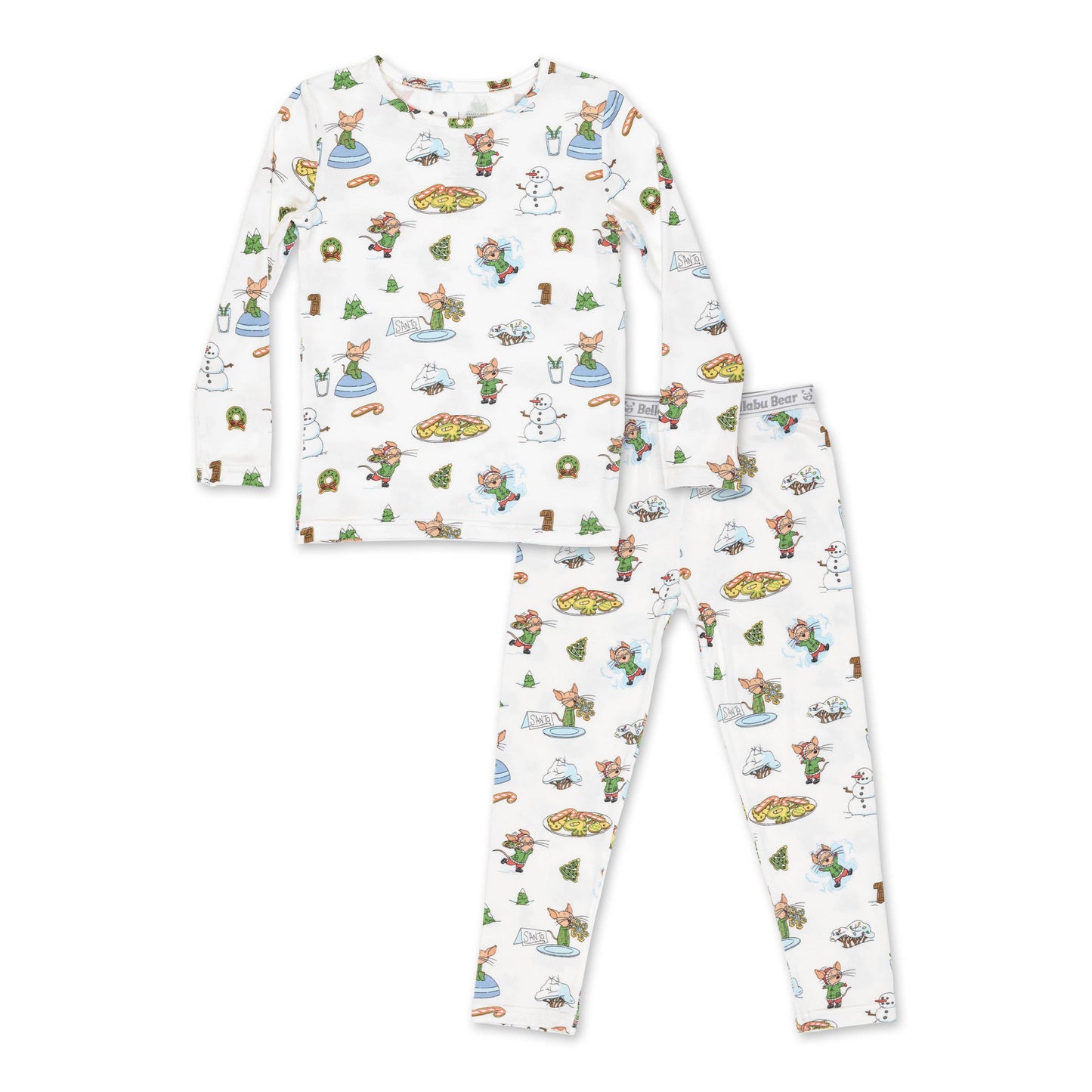 If You Give A Mouse A Cookie Christmas Bamboo Kids Pajamas