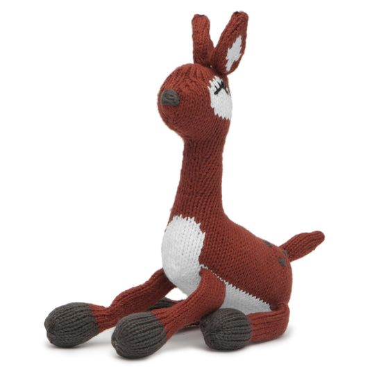 Finn + Emma - Toy baby kid rattle buddy | sienna the deer