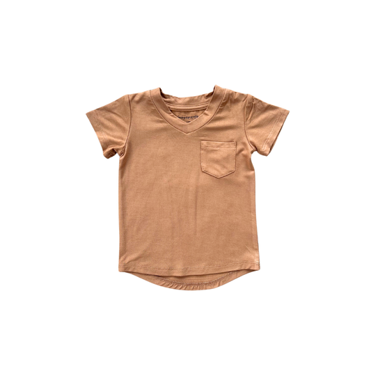 Bamboo V-Neck Pocket Tee