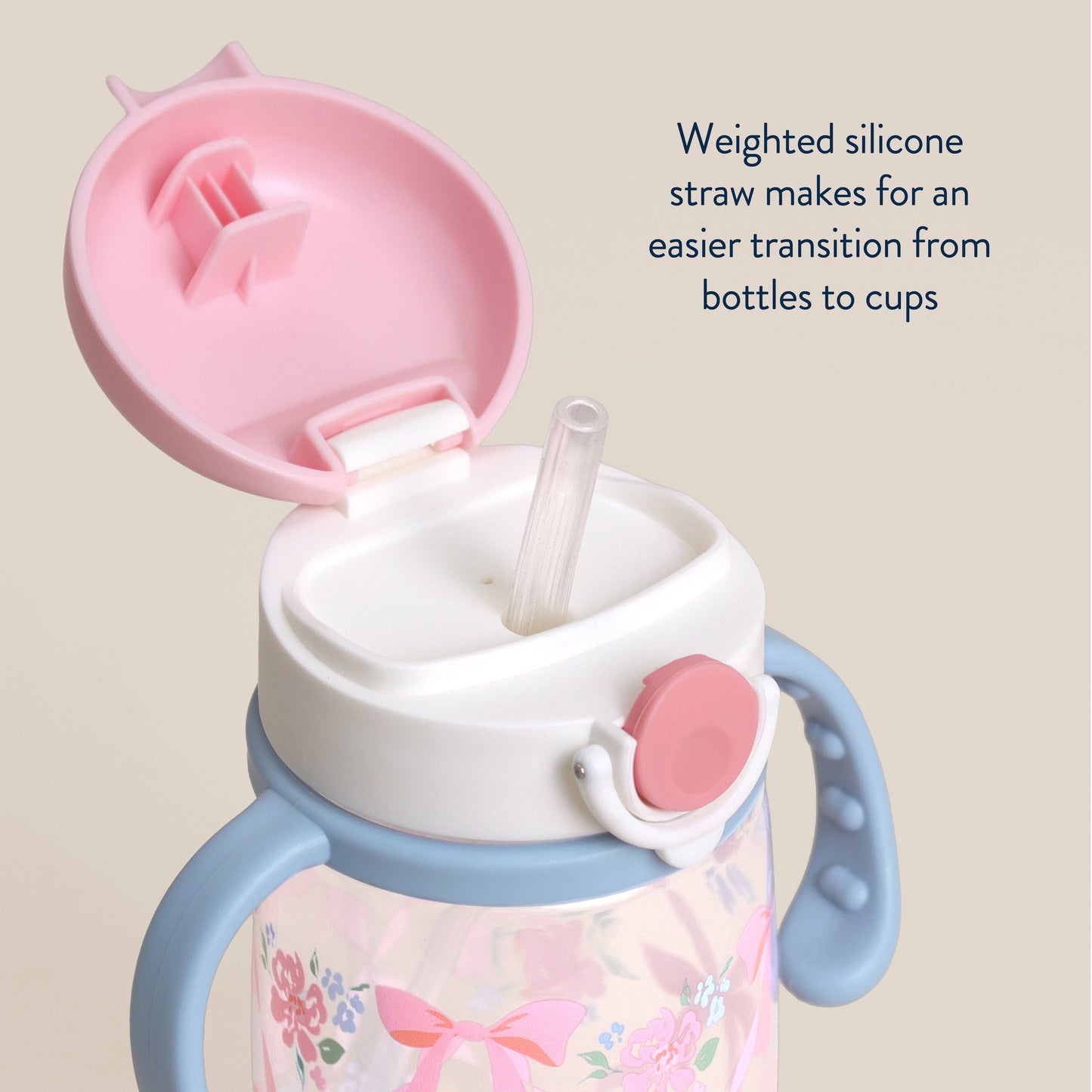 Itzy Ritzy - Itzy Sips™ - Straw Cup With Snap-Close Lid