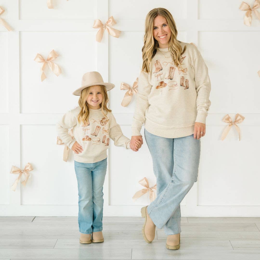 Girls Cowgirl Cutie Sweatshirt