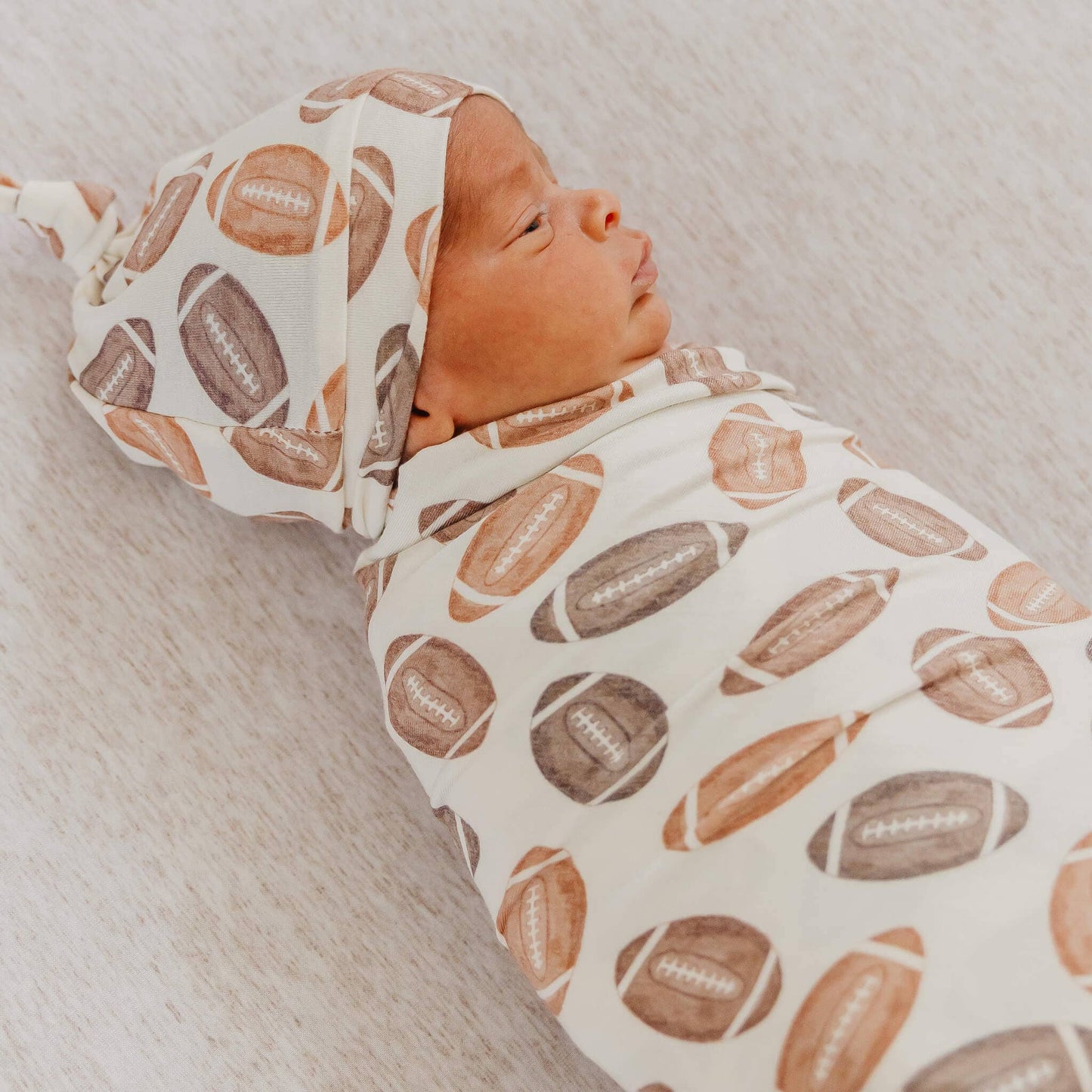 Copper Pearl | Knit Swaddle Blanket - Blitz