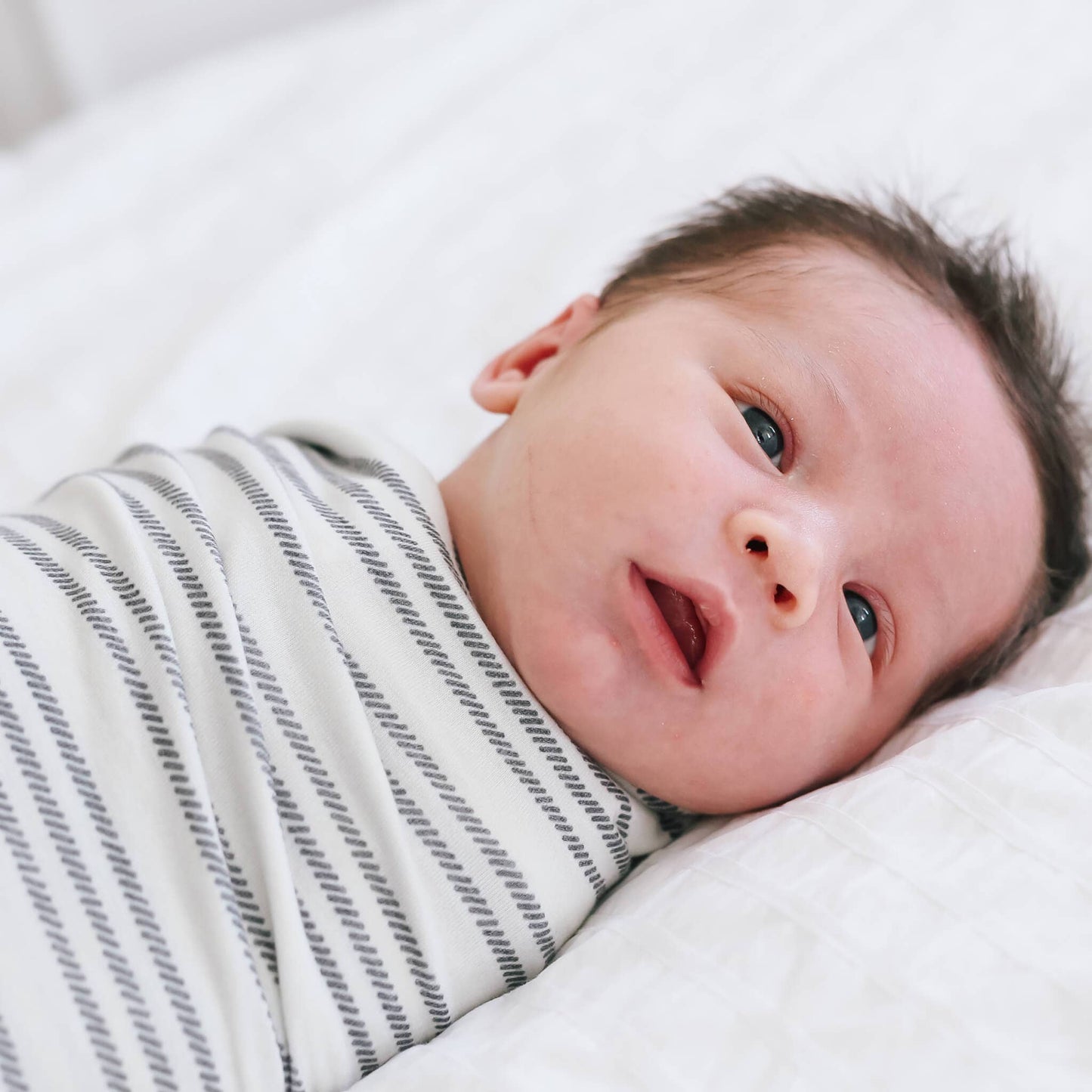 Copper Pearl | Knit Swaddle Blanket - Midtown
