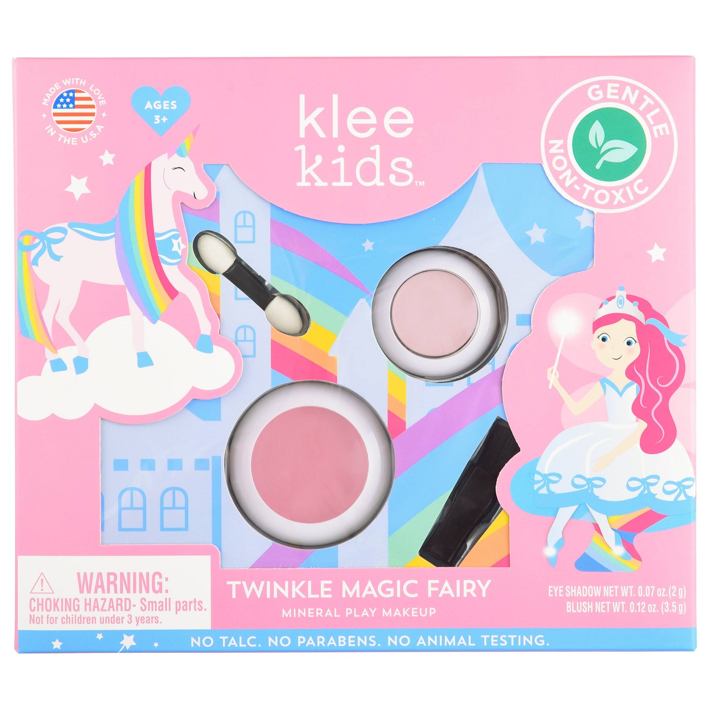Klee Naturals | Twinkle Magic Fairy - Klee Kids Play Makeup 2-PC Kit
