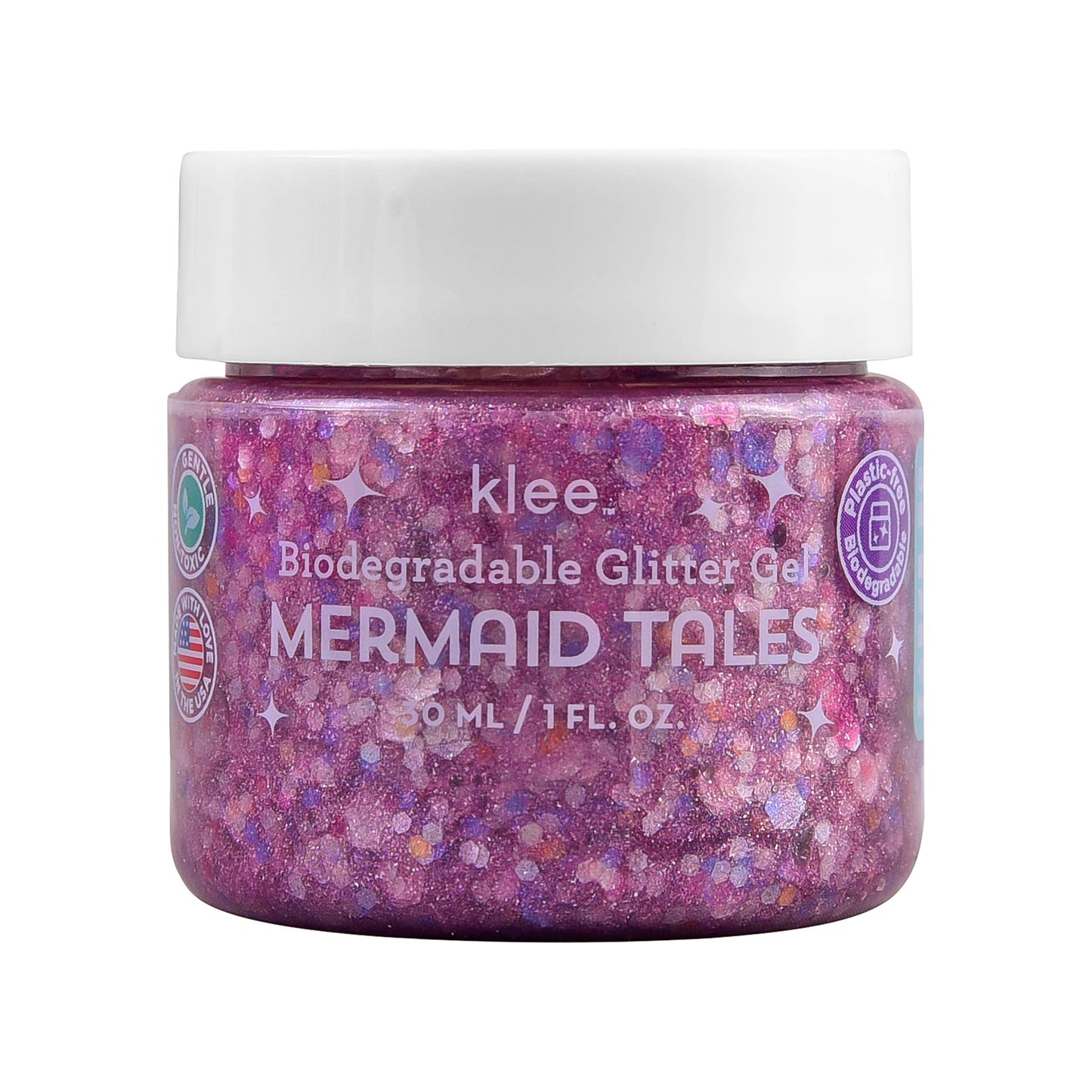 Klee Naturals | Unicorn Dream - Klee Biodegradable Glitter Gel,  1 oz