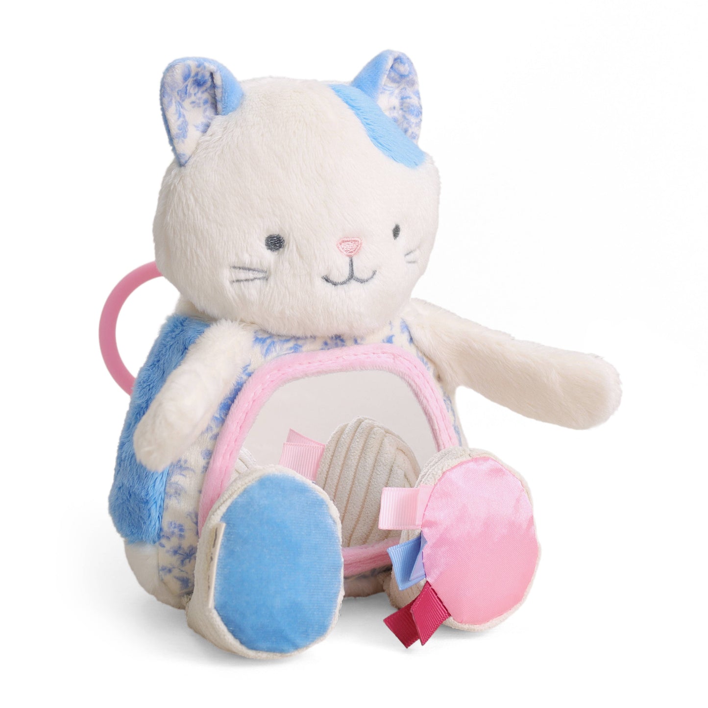 Itzy Bitzy | Itzy Bitzy Mirror™ Sensory Tummy Time Mirror - Kitty