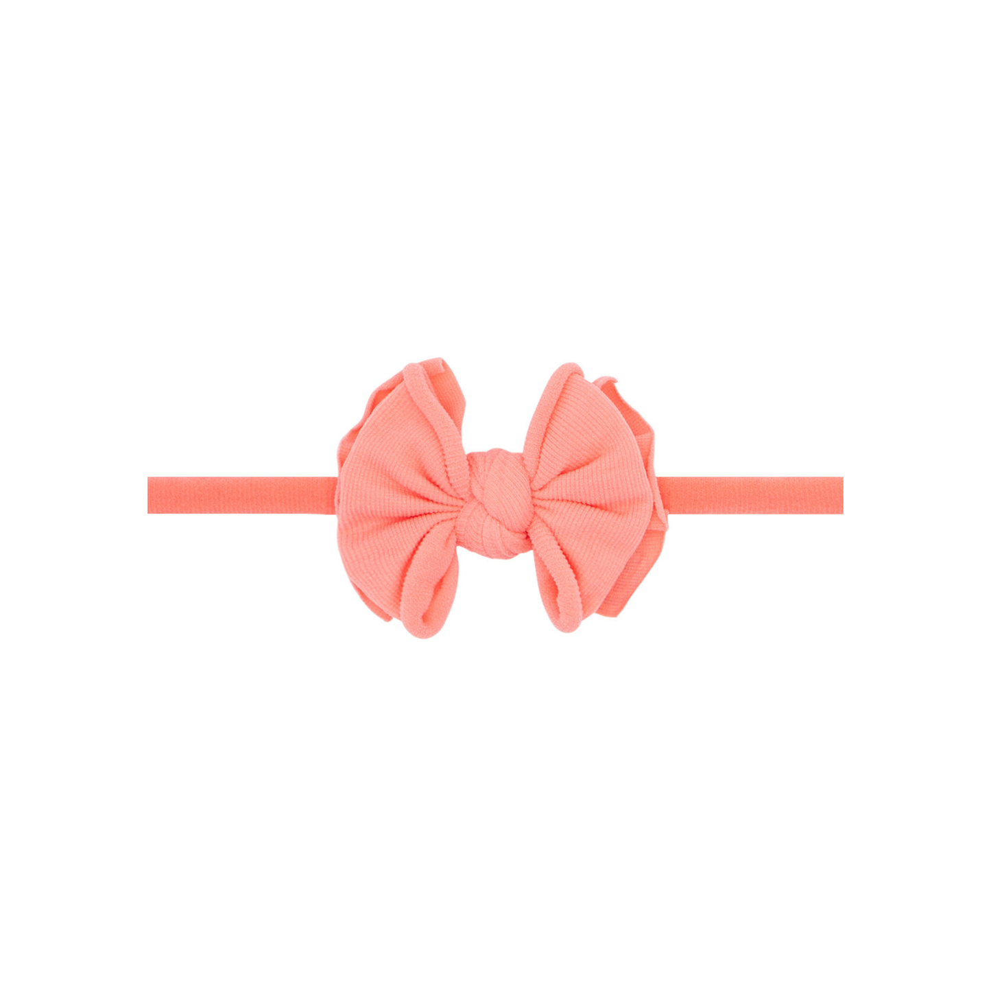 Baby Bling Bows - Baby Bling® Baby FAB® Skinny soft nylon bow headband