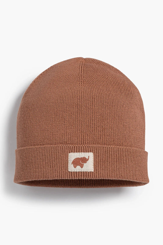 Caramel Knit Stocking Cap | 100% Organic Cotton