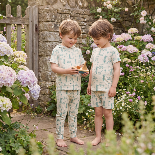 Sweet Bamboo - 18 Holes Summer Pajama Set