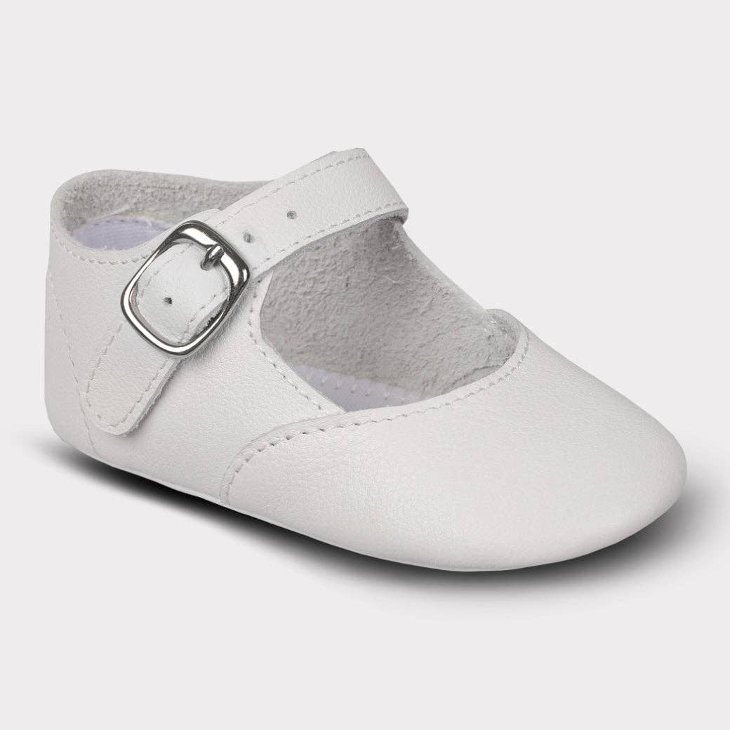 Darcy Girls Crib Hook & Loop Shoe