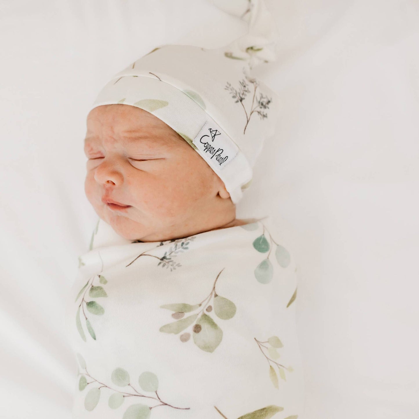 Copper Pearl | Knit Swaddle Blanket - Haven